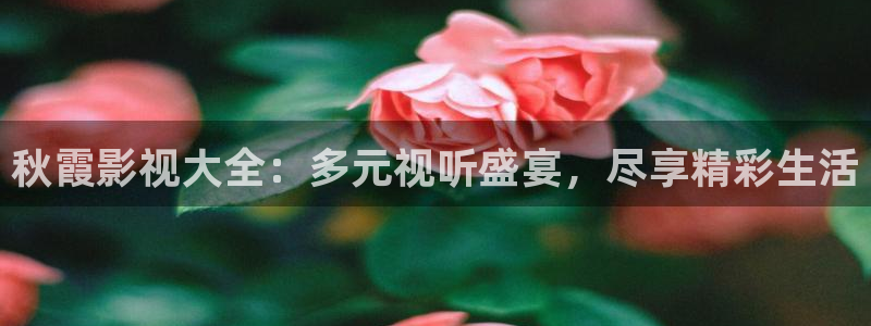 达达兔免费影视：秋霞影视大全：多元视听盛宴，尽享精彩生活